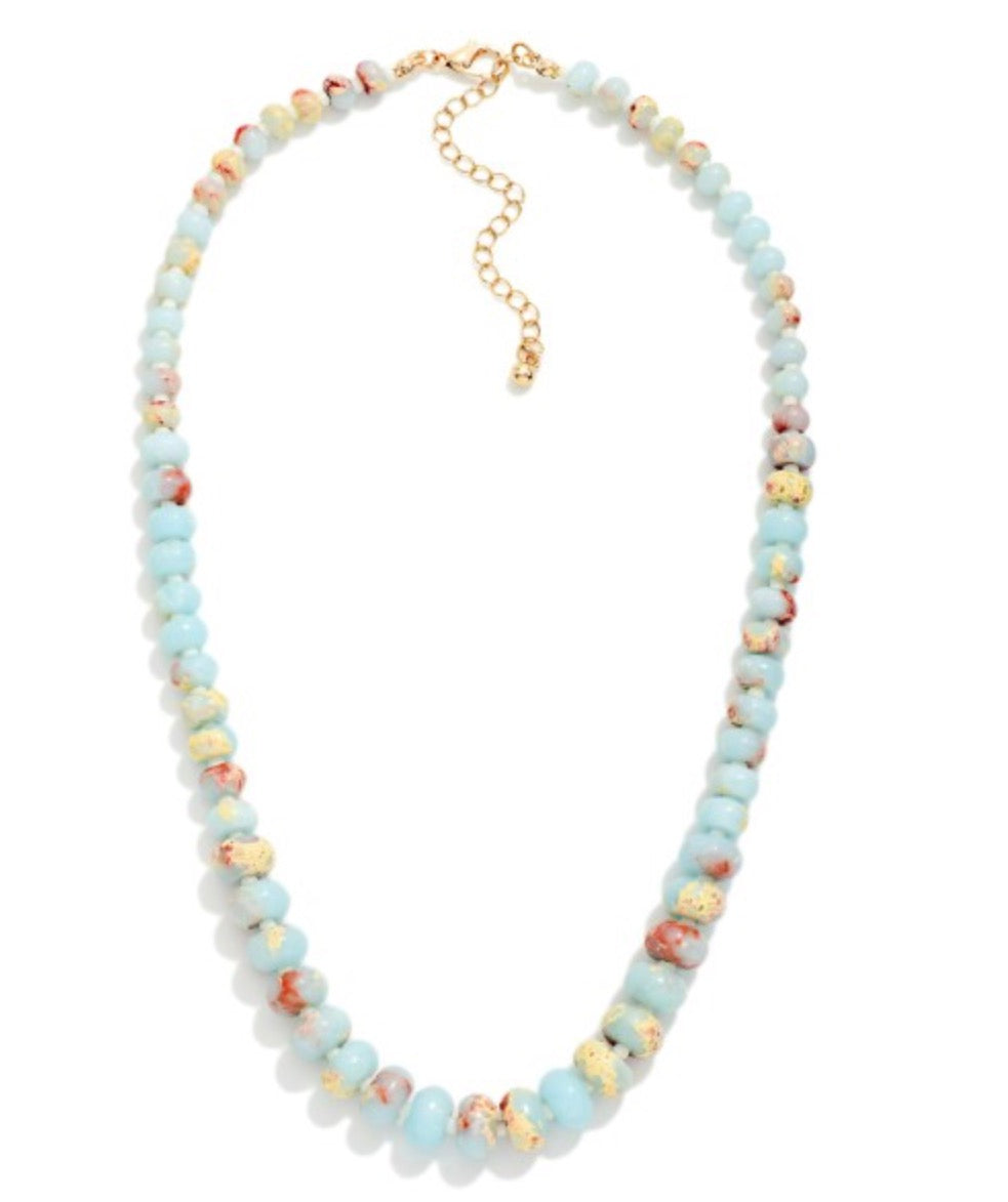 Stone Beaded Necklace