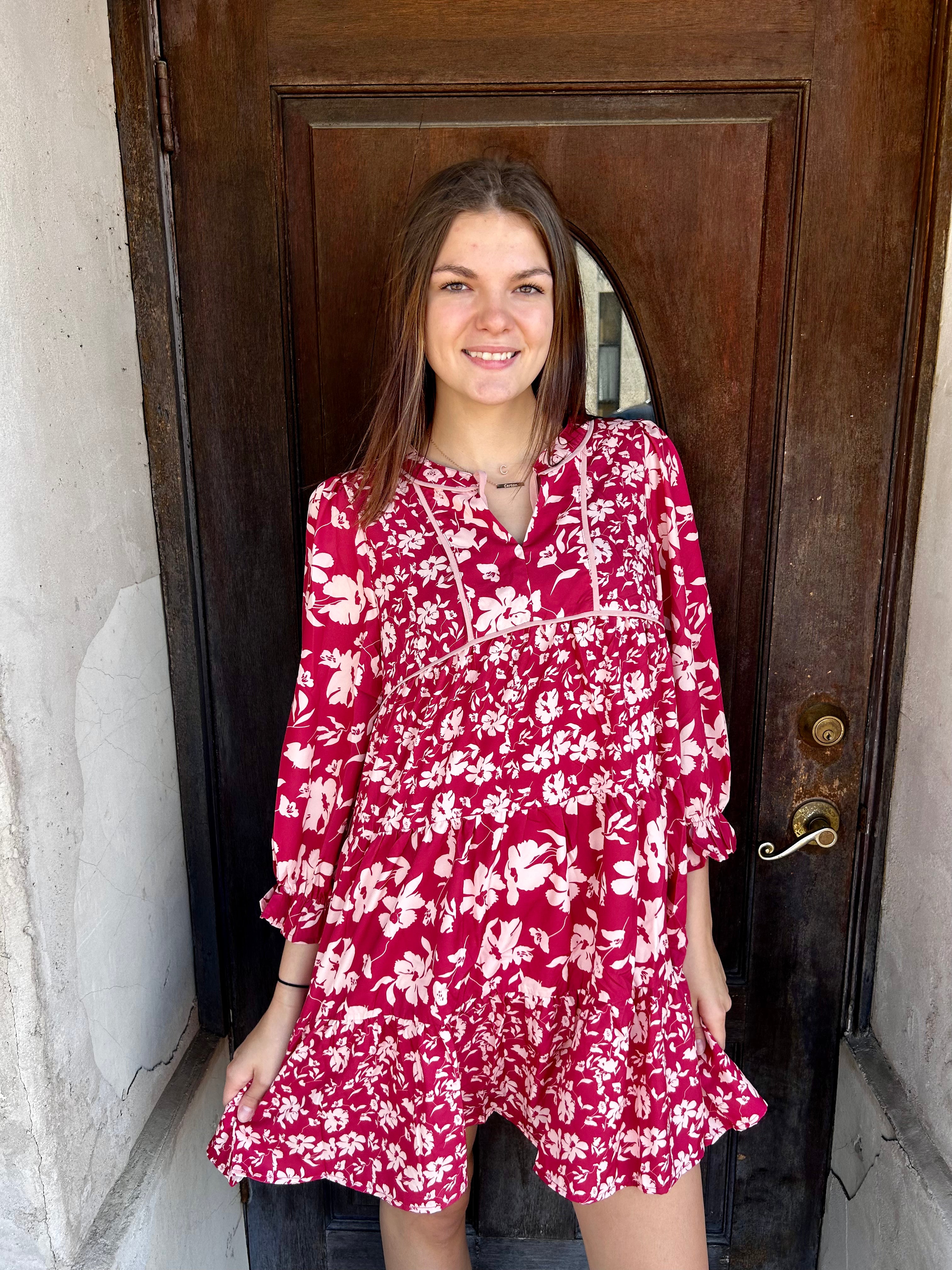 Autumn Berry Dress