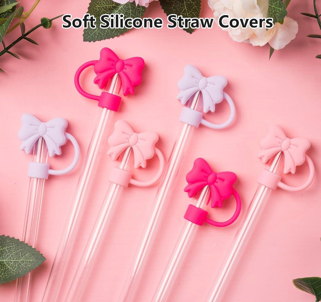 Bow Straw Topper