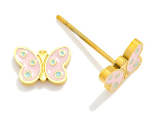 Butterfly Stud Earrings