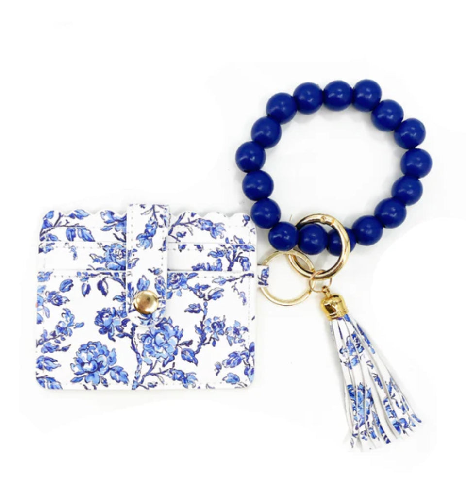 Beaded Wristlet ID Wallet