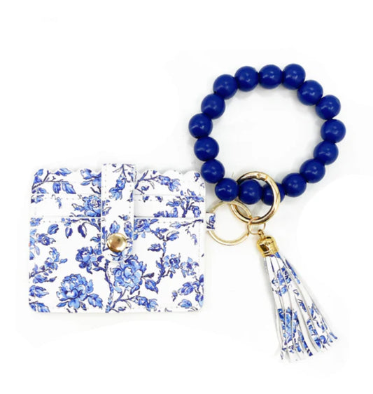 Beaded Wristlet ID Wallet