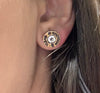 2 tone Shotgun Shell Earrings