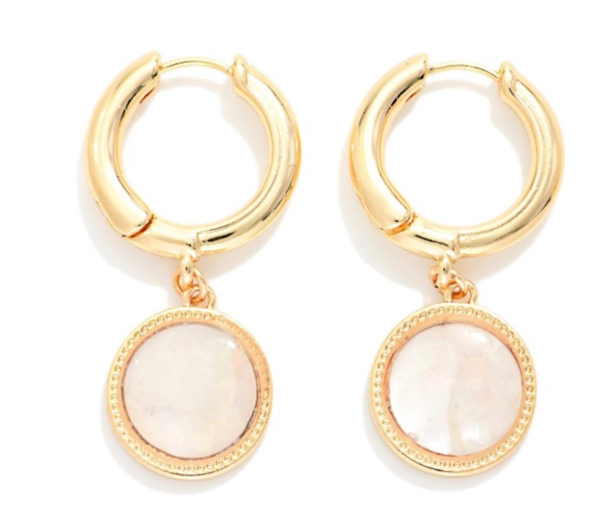 Pearlescent Dangle Earrings