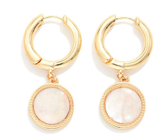 Pearlescent Dangle Earrings