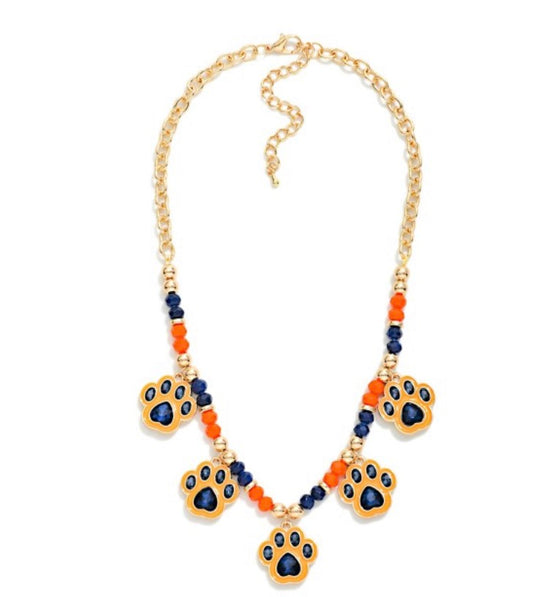Paw Charms Necklace