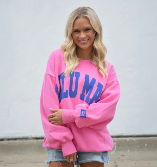 Pink & Royal Sweatshirt