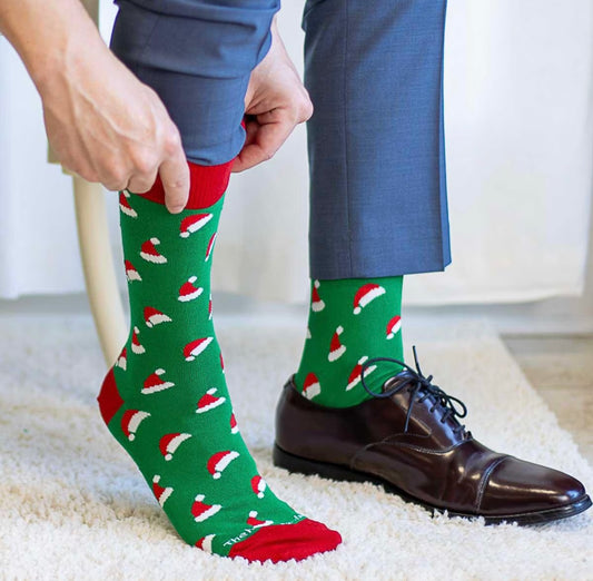 Men’s Santa Hat Socks