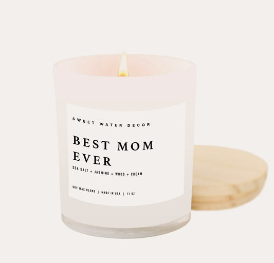 Best Mom Ever Jar Candle