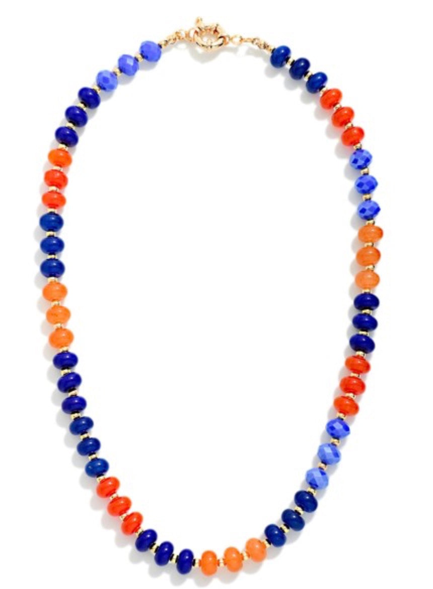 Game Day Beaded Necklace