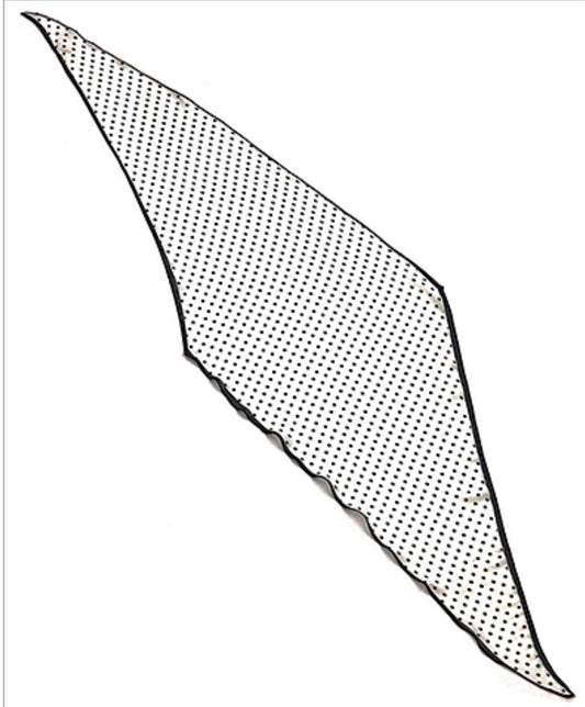 Polka Dot Diamond Shape Scarf
