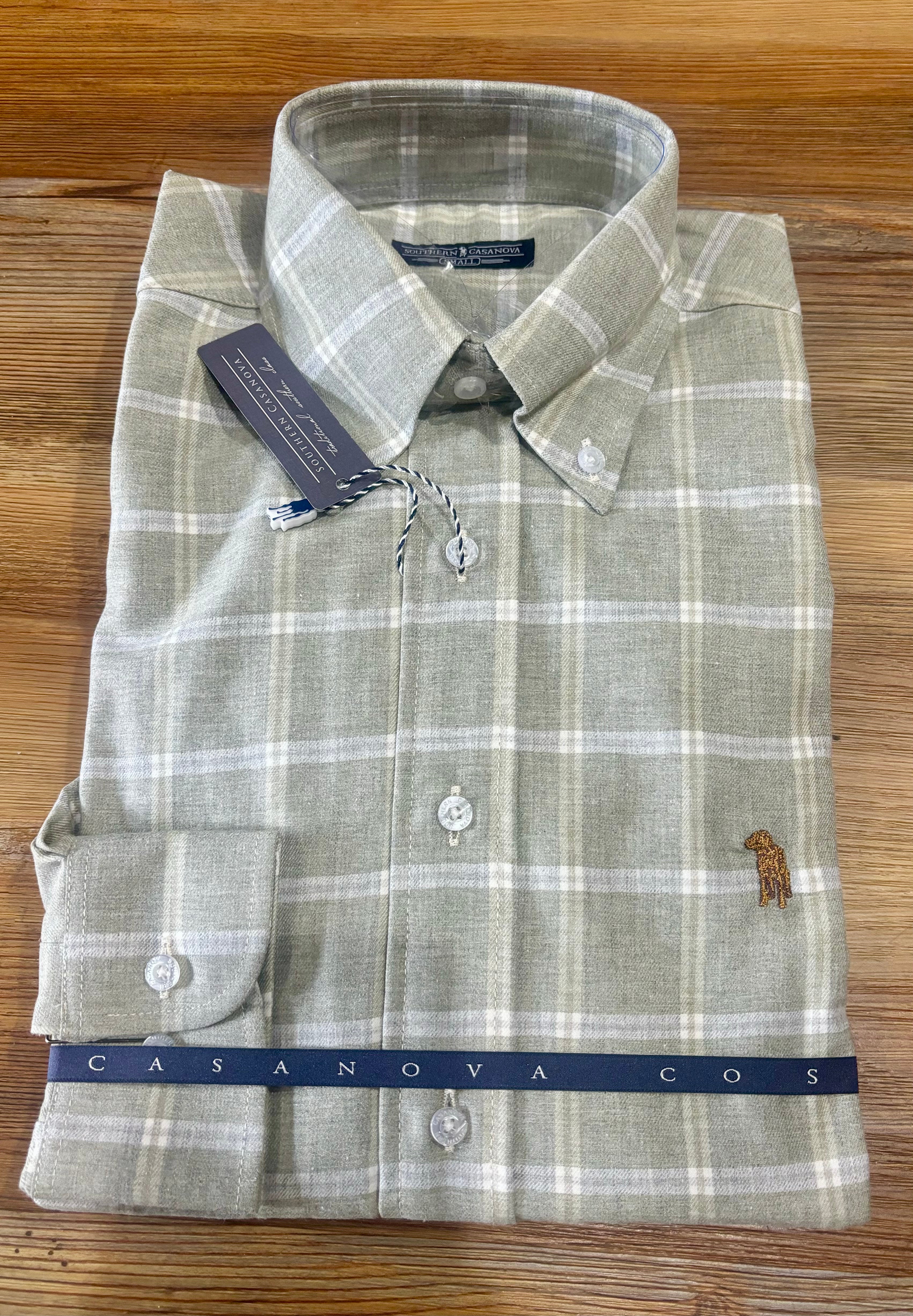 Conservation Check Button Down