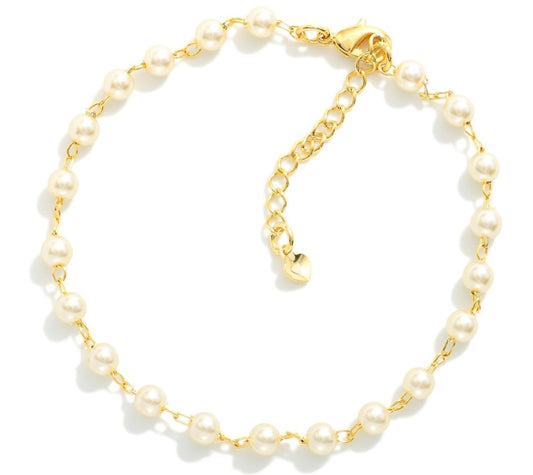 Waterproof Pearl Bracelet