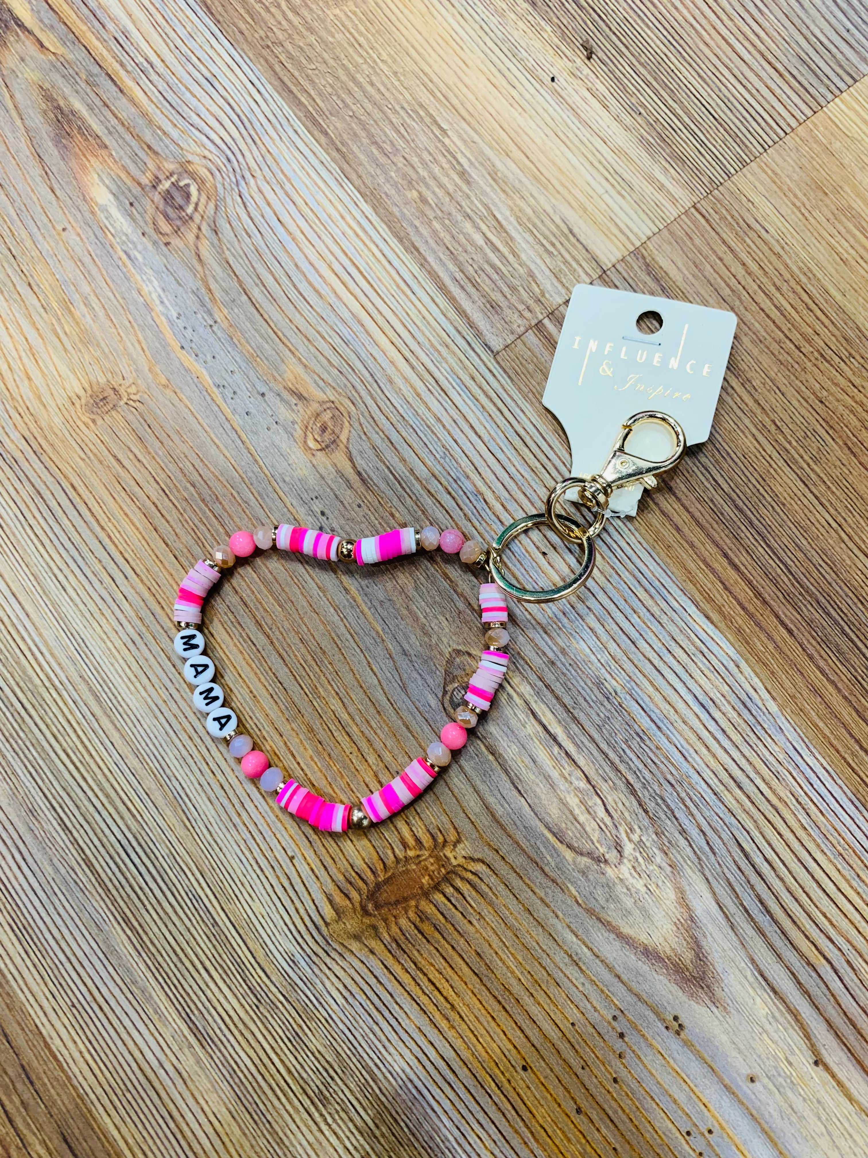 Mama Heart Keychain