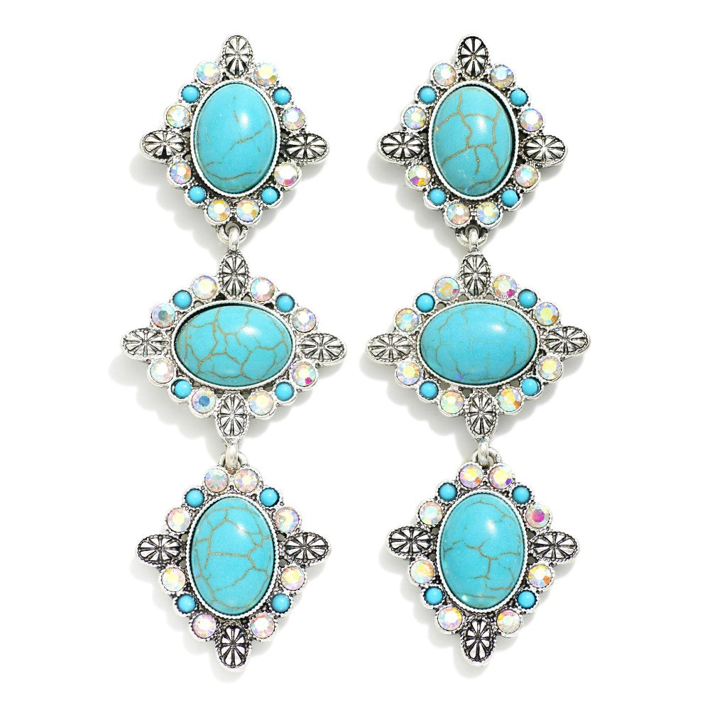 Turquoise Drop Earrings