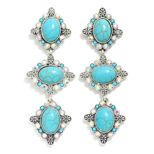 Turquoise Drop Earrings