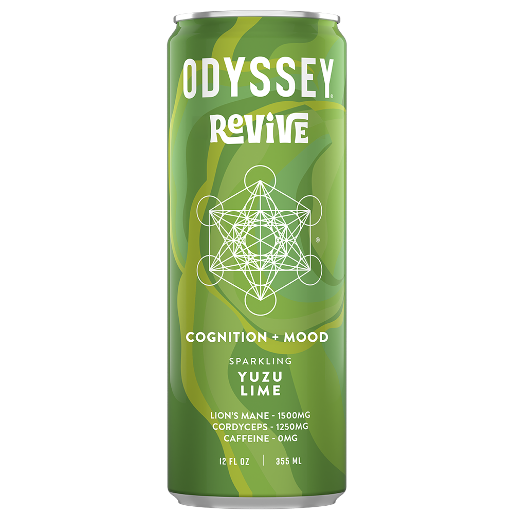 Odyssey Revive Sparkling Mushroom Drink