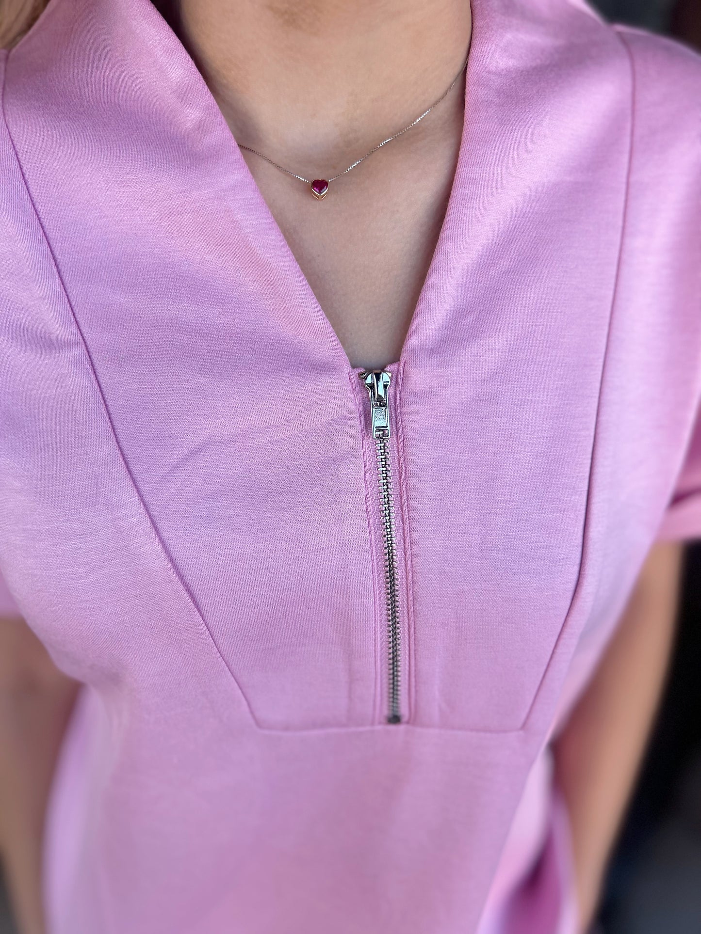 Quarter Zip Skort Set