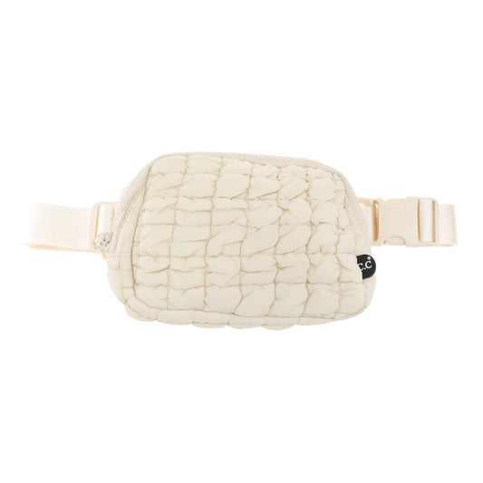 Quilted Puffer C.C. Belt Bag