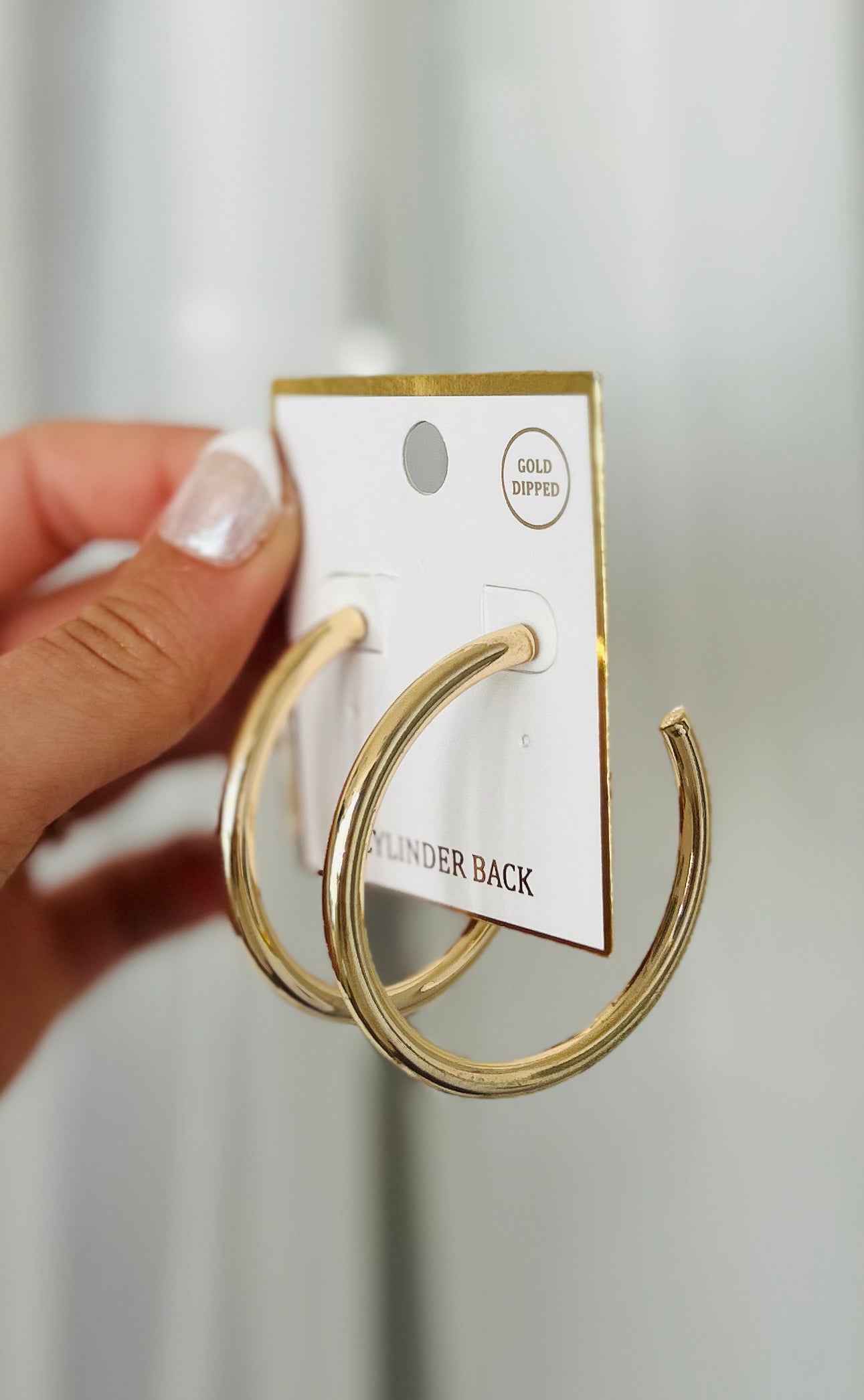 Large Hoop Earrings
