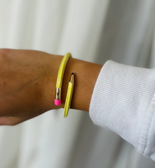 Pencil Cuff Bracelet