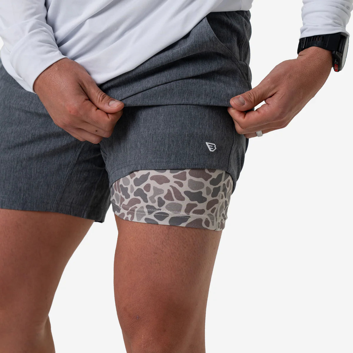 Athletic Short Grizzly Grey