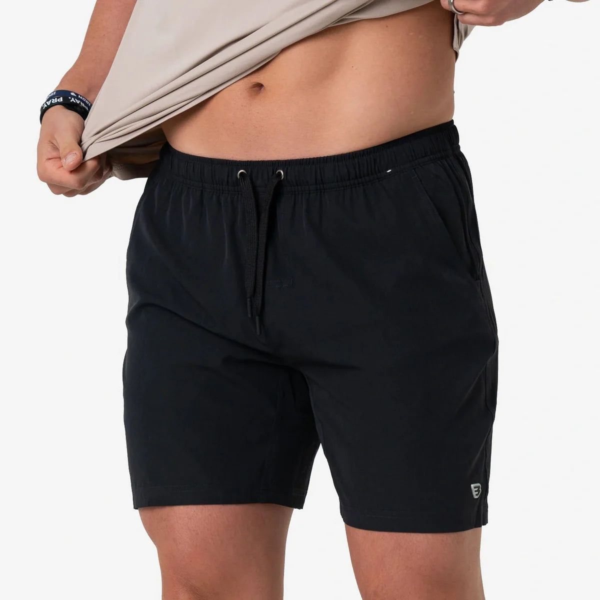 Athletic Short Heather Black