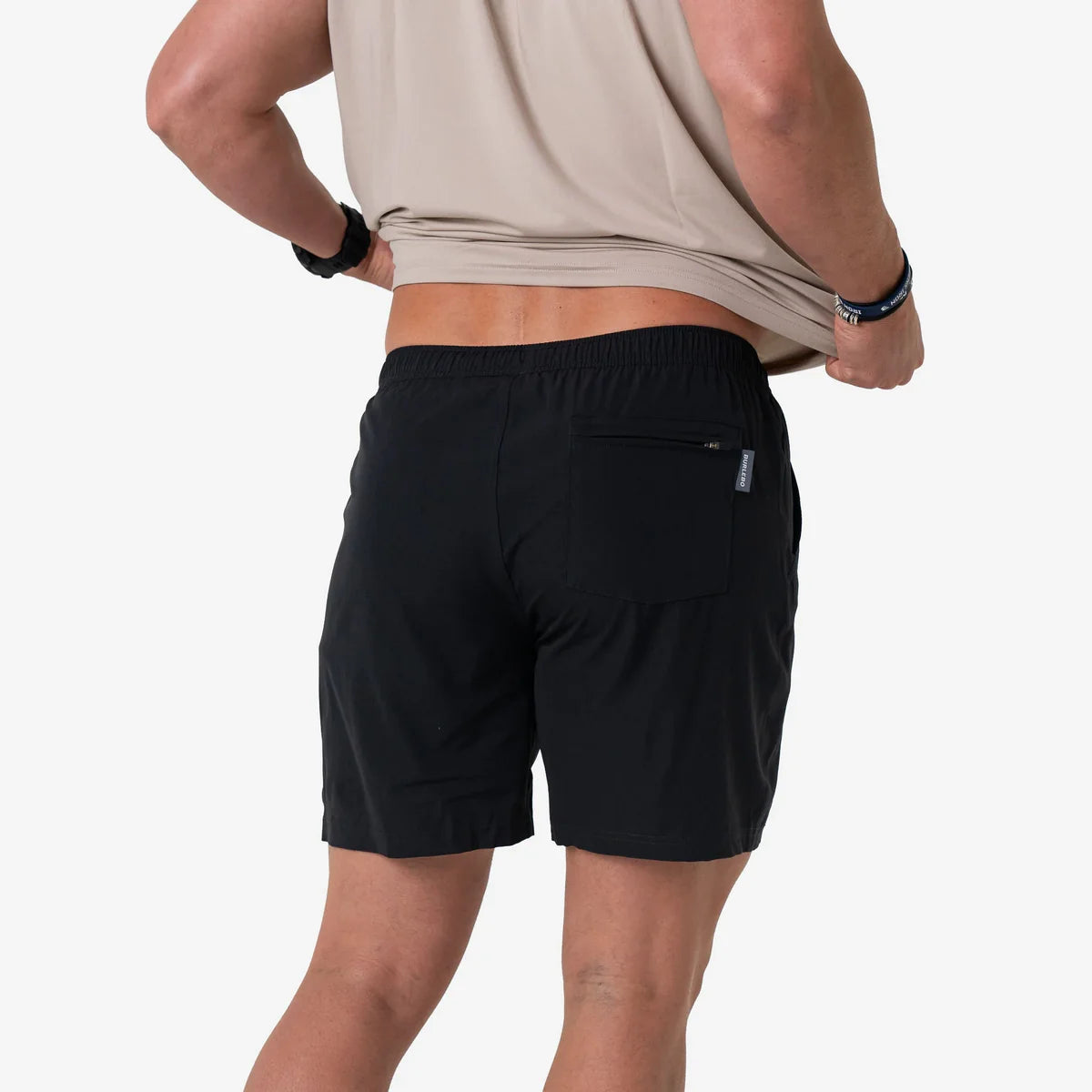 Athletic Short Heather Black