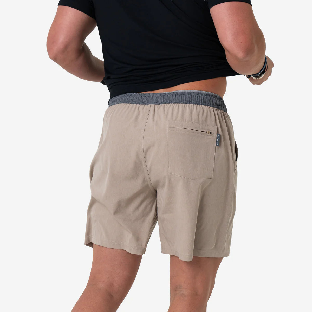 Athletic Short Heather Khaki