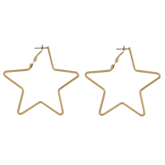 Star Outline Earrings