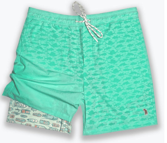 Gamefish & Boats Swim Trunks