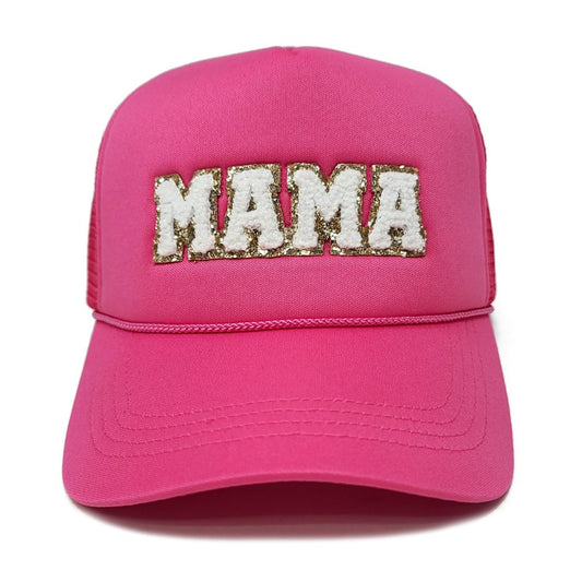 Glitter “MAMA” Trucker Hat