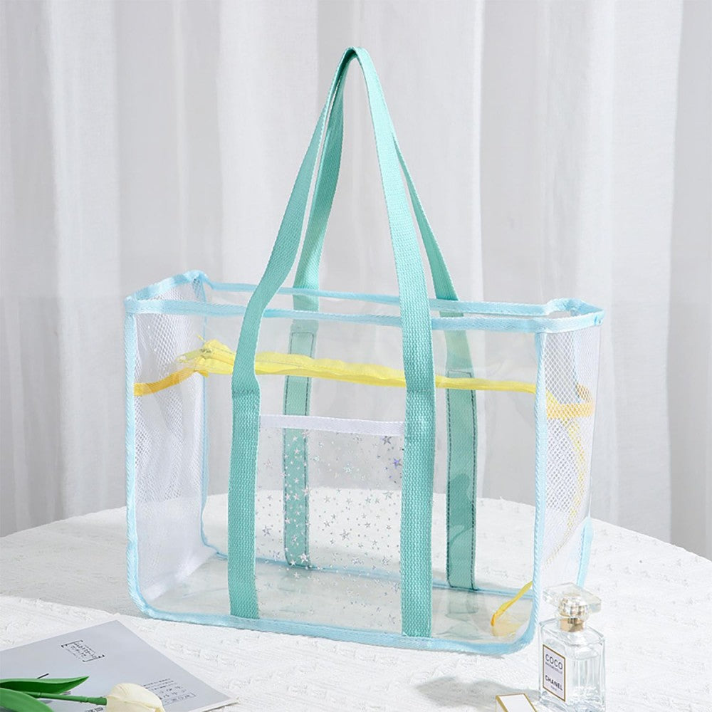 Clear Tote Bag w/ Netting