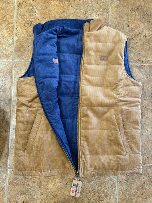 Reversible Corduroy Vest