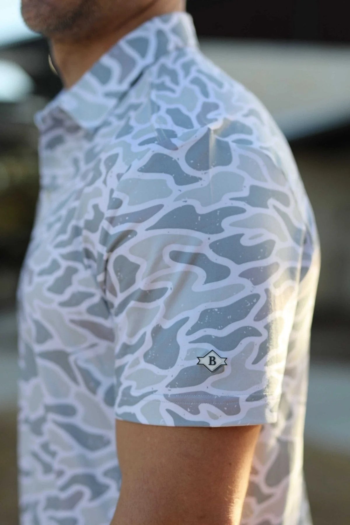 Performance Polo - White Camo