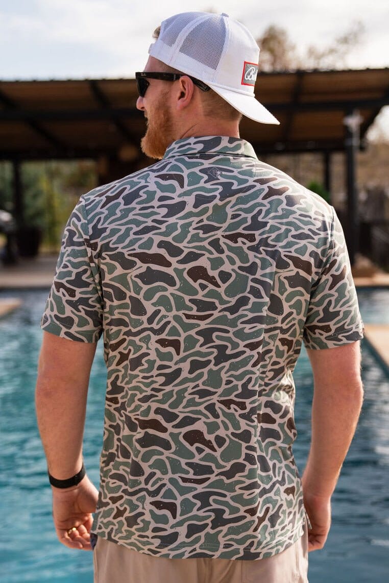 Performance Polo - Retro Duck Camo