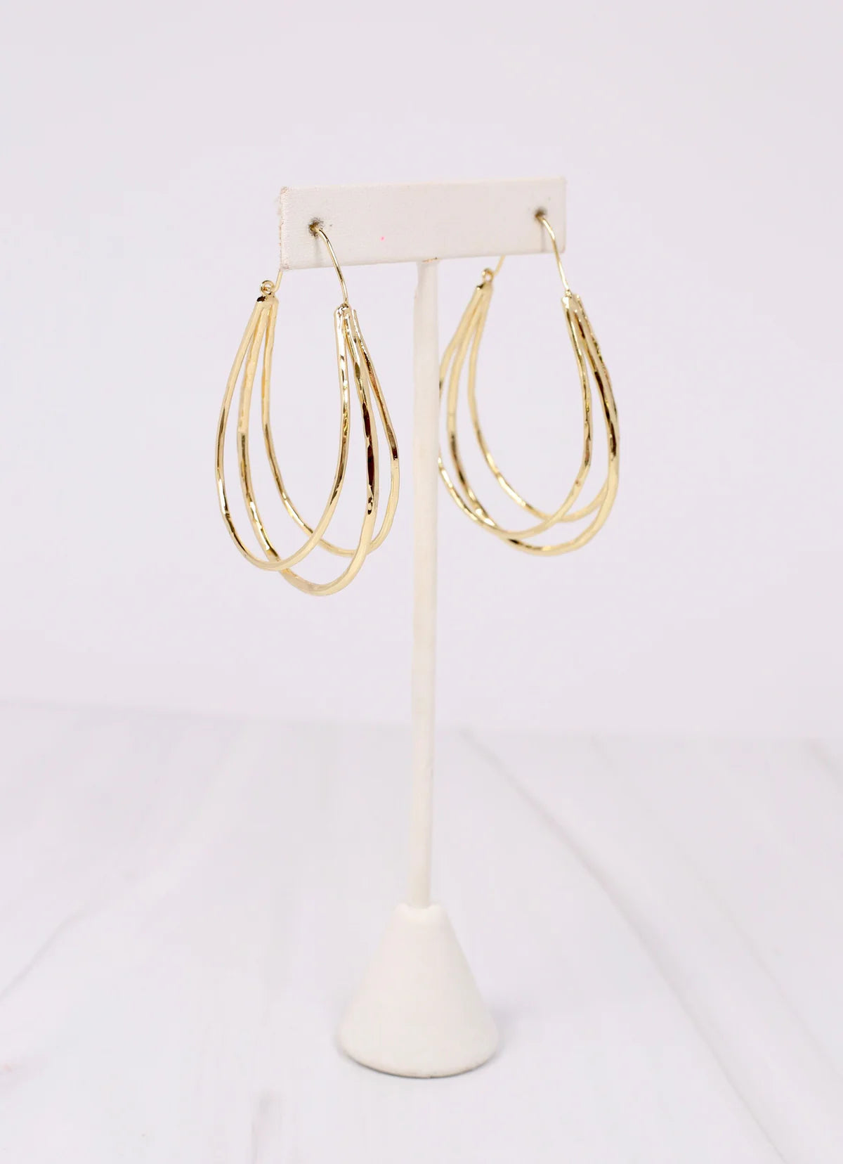 Lance Open Drop Earrings