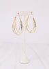 Lance Open Drop Earrings