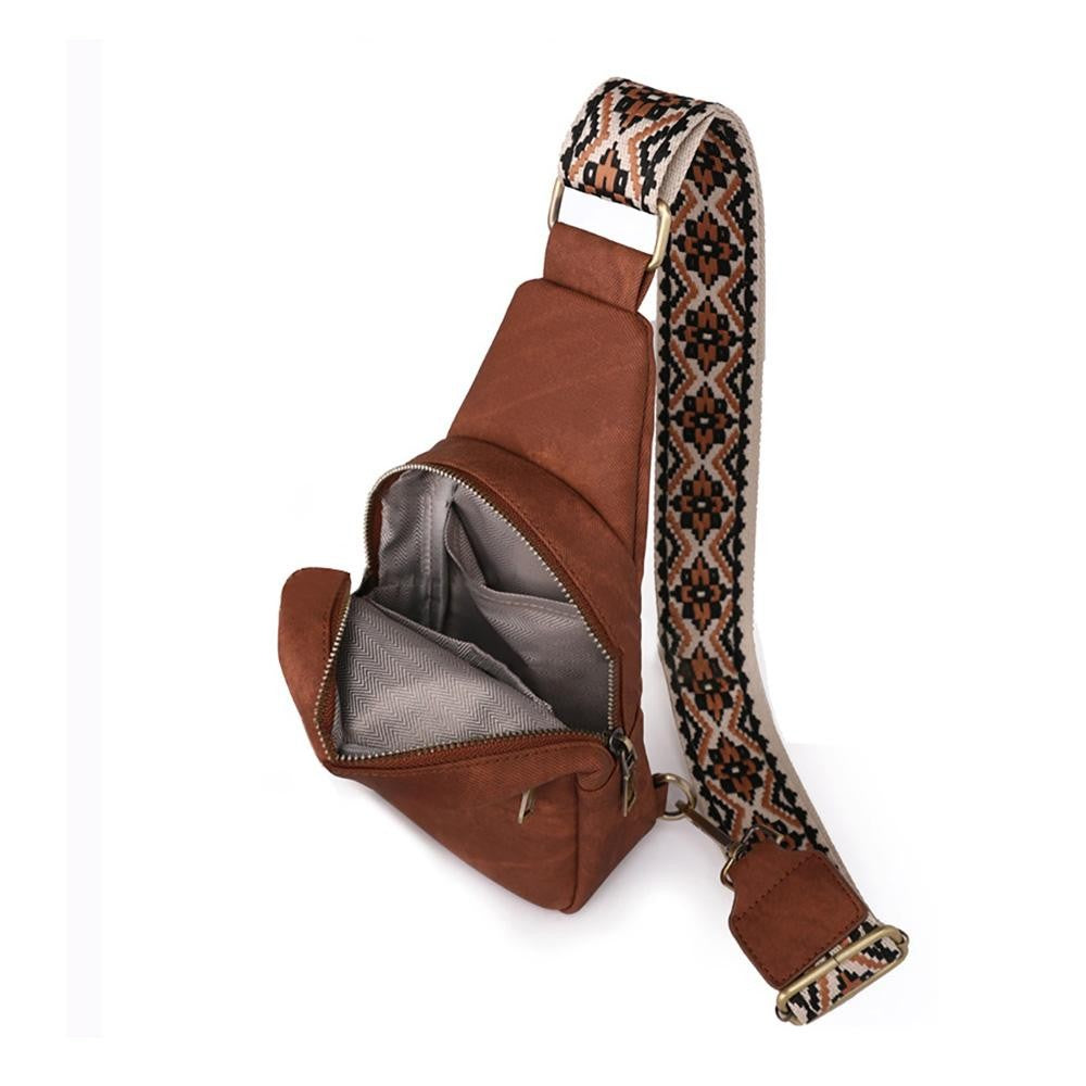 Acid Wash Sling Bag