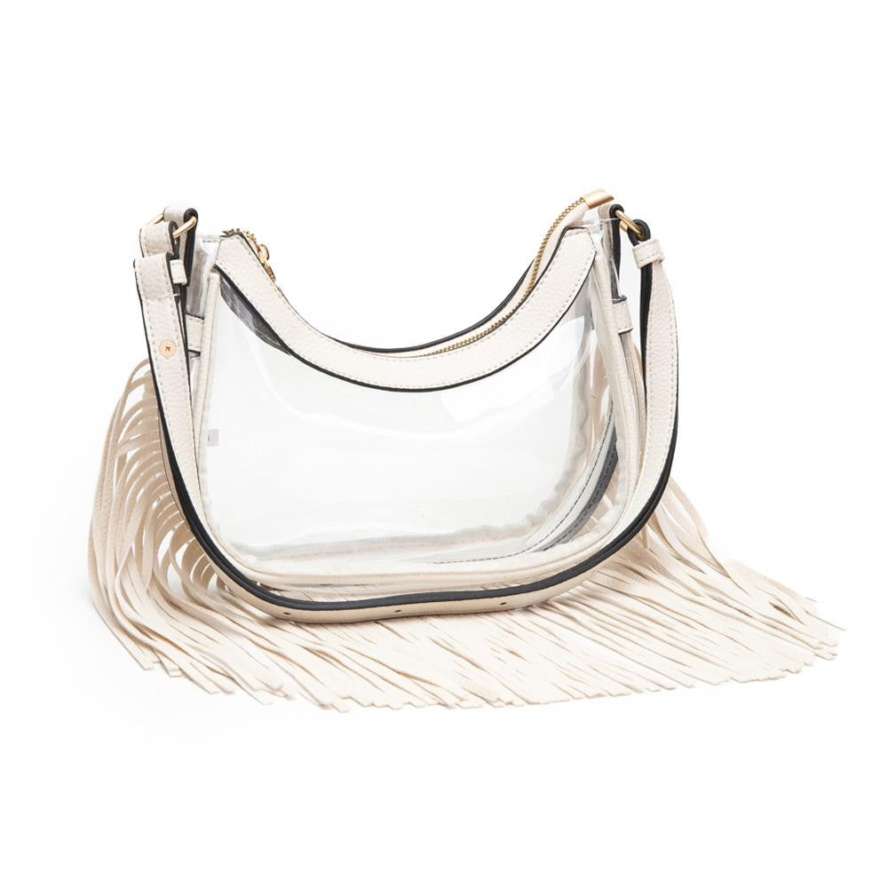 Clear Crossbody with Fringe