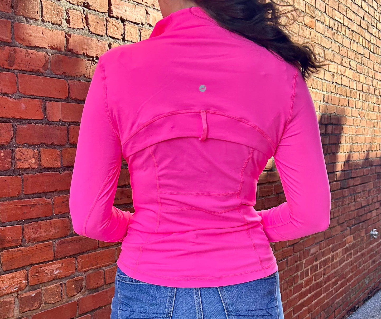 Pink Zip Up Active Jacket