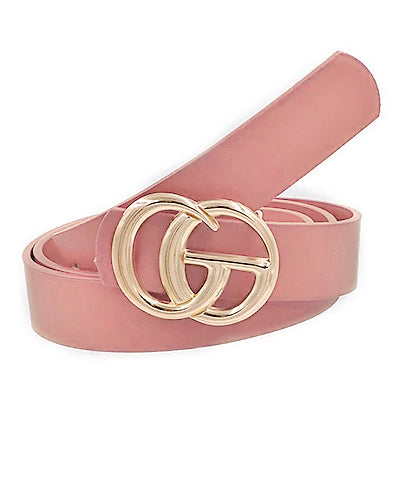 Pink Double Circle Belt