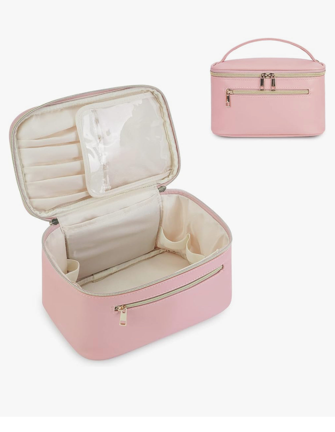 Pink Cosmetic Bag