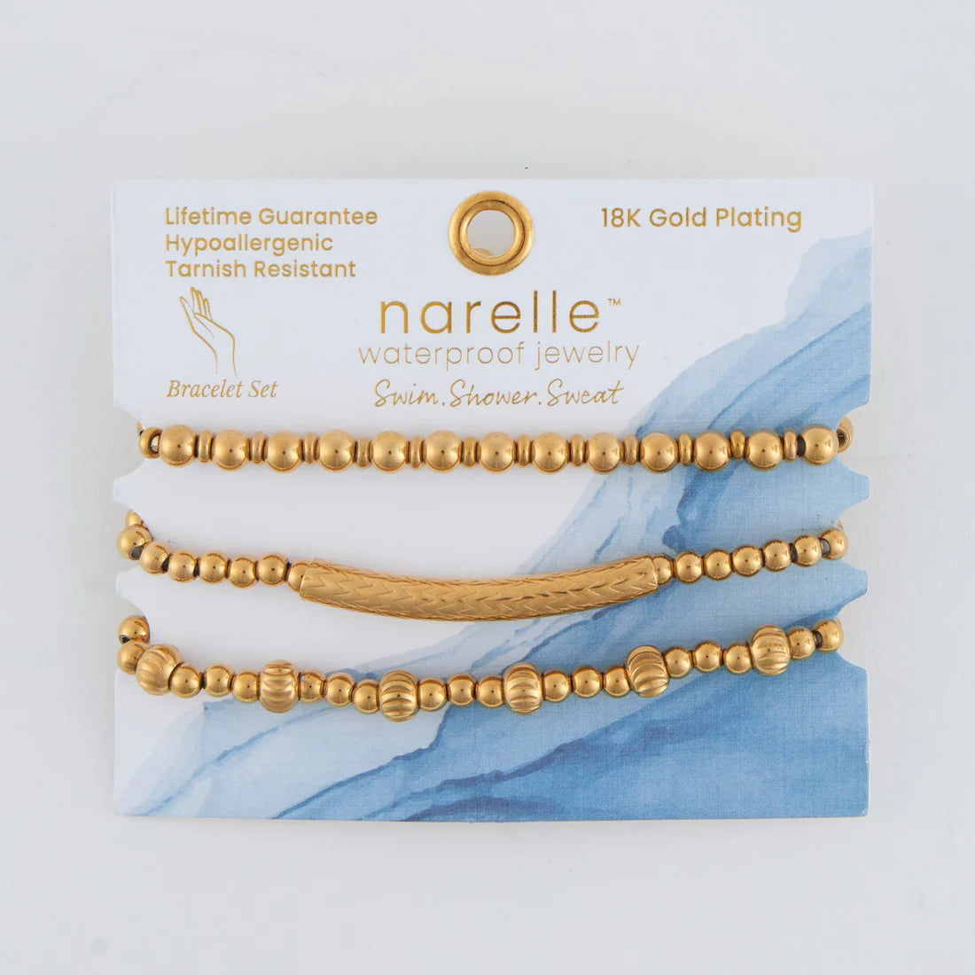 Narelle Waterproof Multi Stretch Bracelet Set