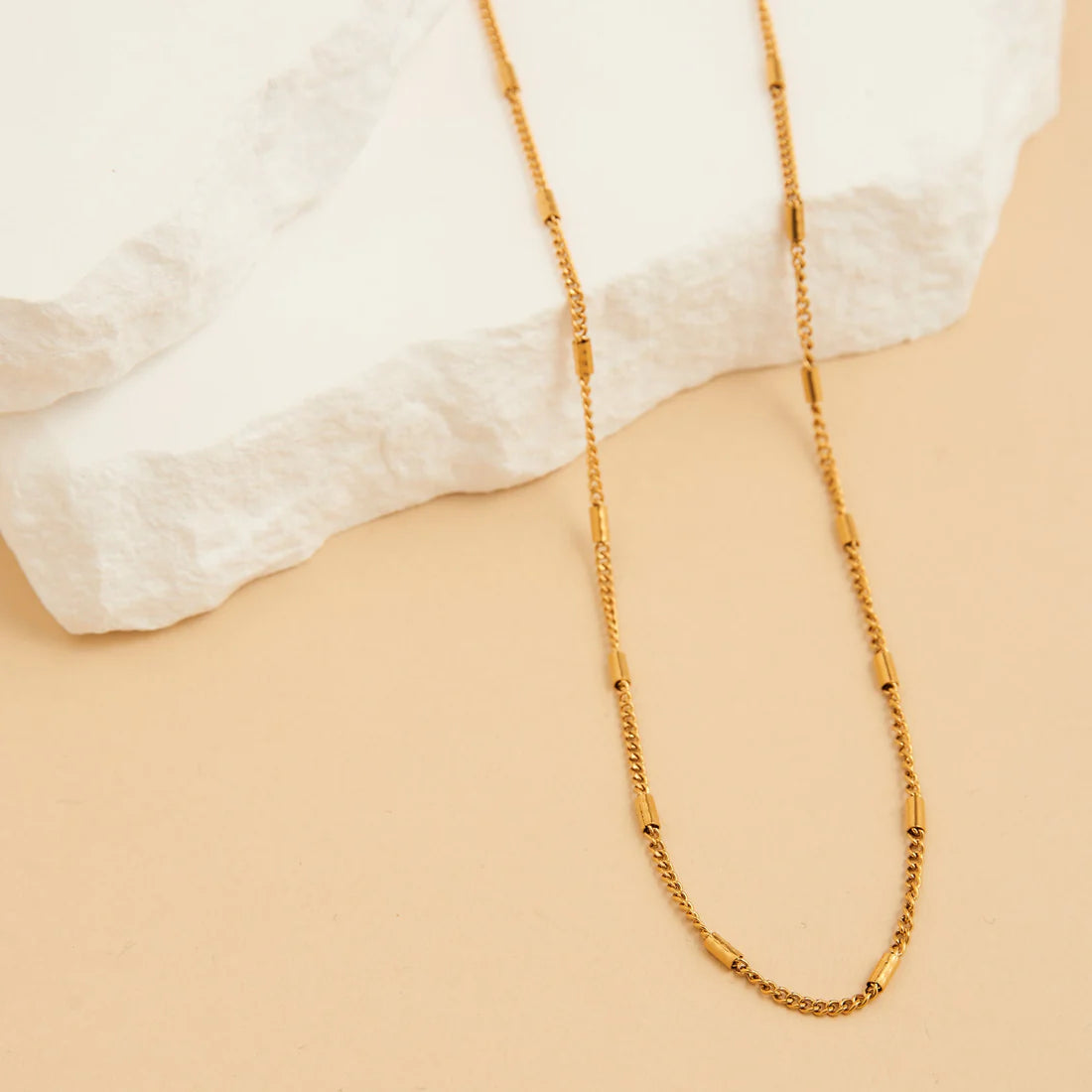 Narelle Waterproof Bar Satellite Chain Necklace