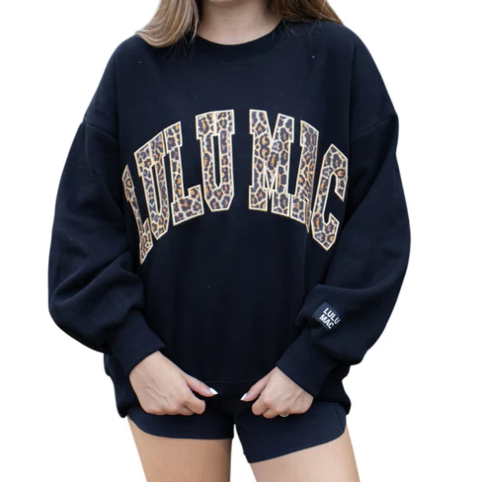 Lulu Mac Leopard Sweatshirt