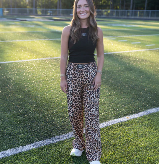 Waffle Pant Leopard