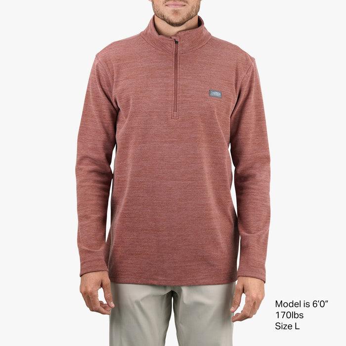 Coastal Layer 1/4 Zip Pullover