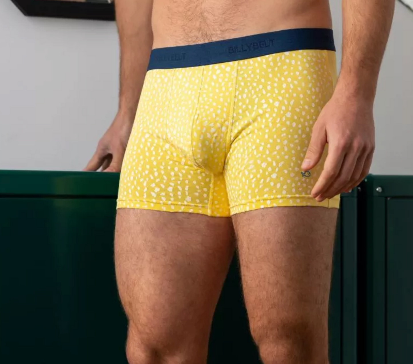 YELLOW SAVAGE COTTON BOXER BRIEF