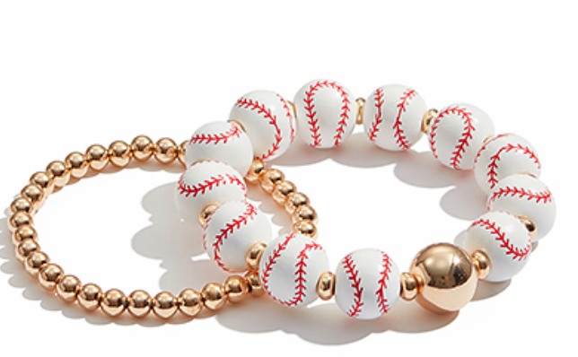 Gold Sports Bracelet Set